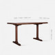 Live Edge Table, Natural Ash, L130-L180 Live Edge Table, Natural Ash, L130-L180